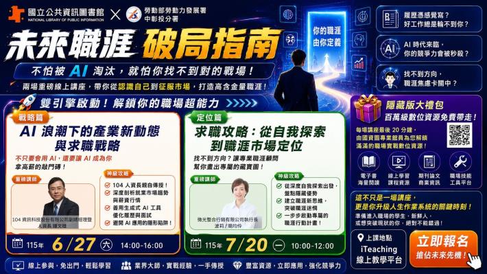「2026未來大腦升級計畫」系列線上課程